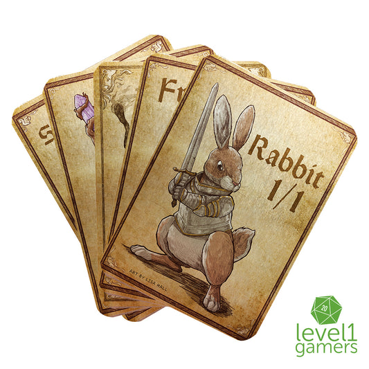 Animal - Metal Token Magic Card Pack Level 1 Gamers
