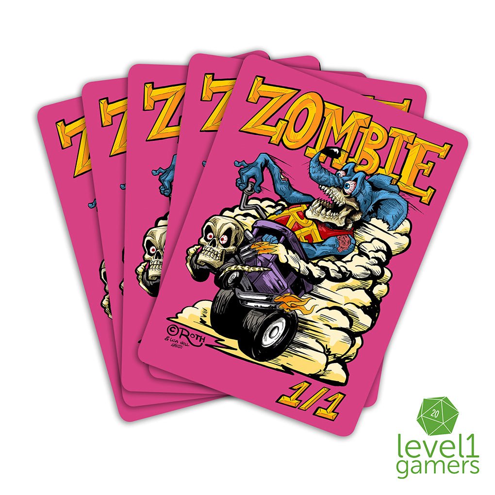 Zombie (Rat Fink) Token Magic Card Pack (5 Cards) Level 1 Gamers Zombie (Rat Fink) Token Magic Card Pack (5 Cards) Level 1 Gamers