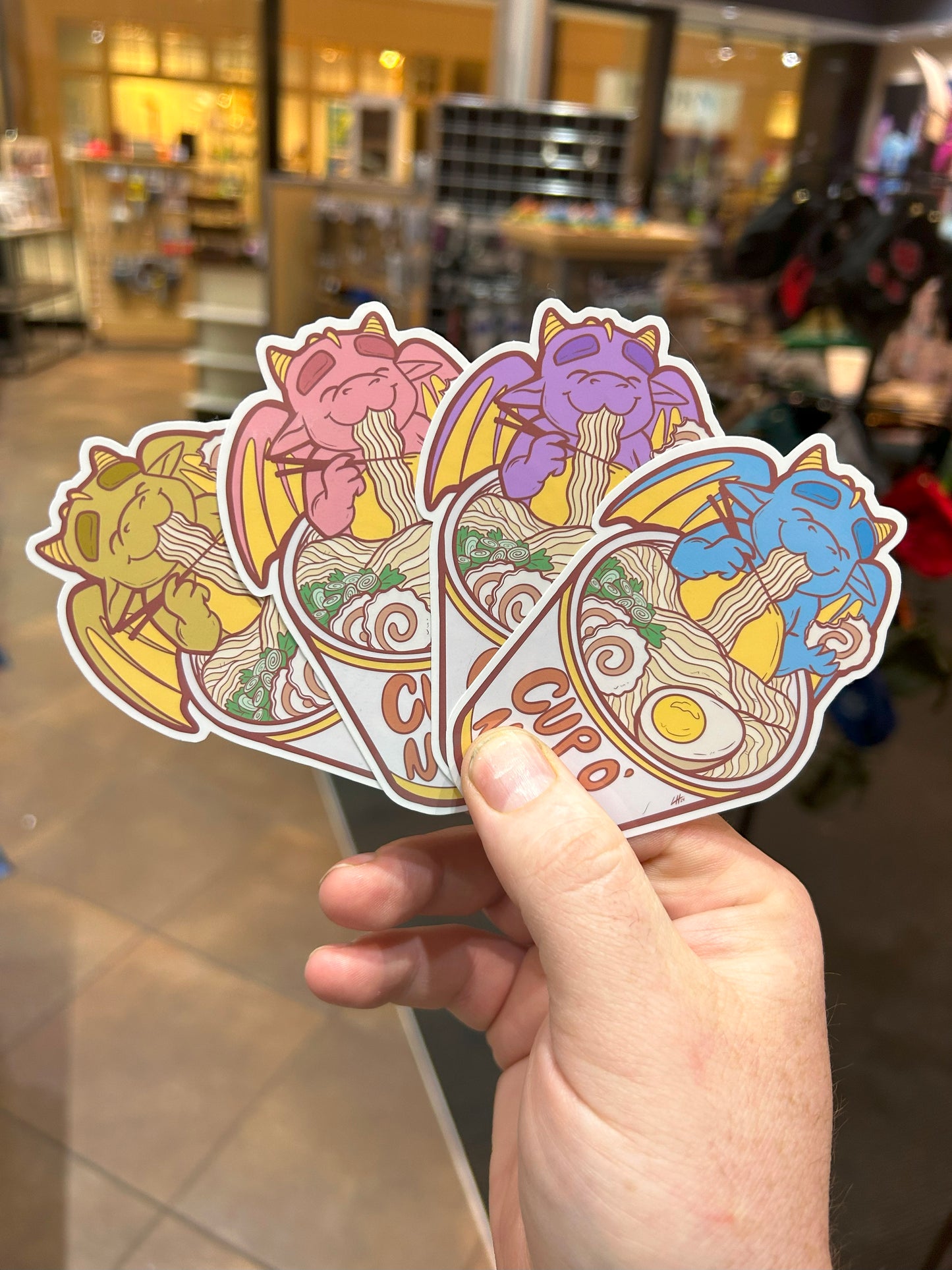 Nood Dragon Sticker Level 1 Gamers