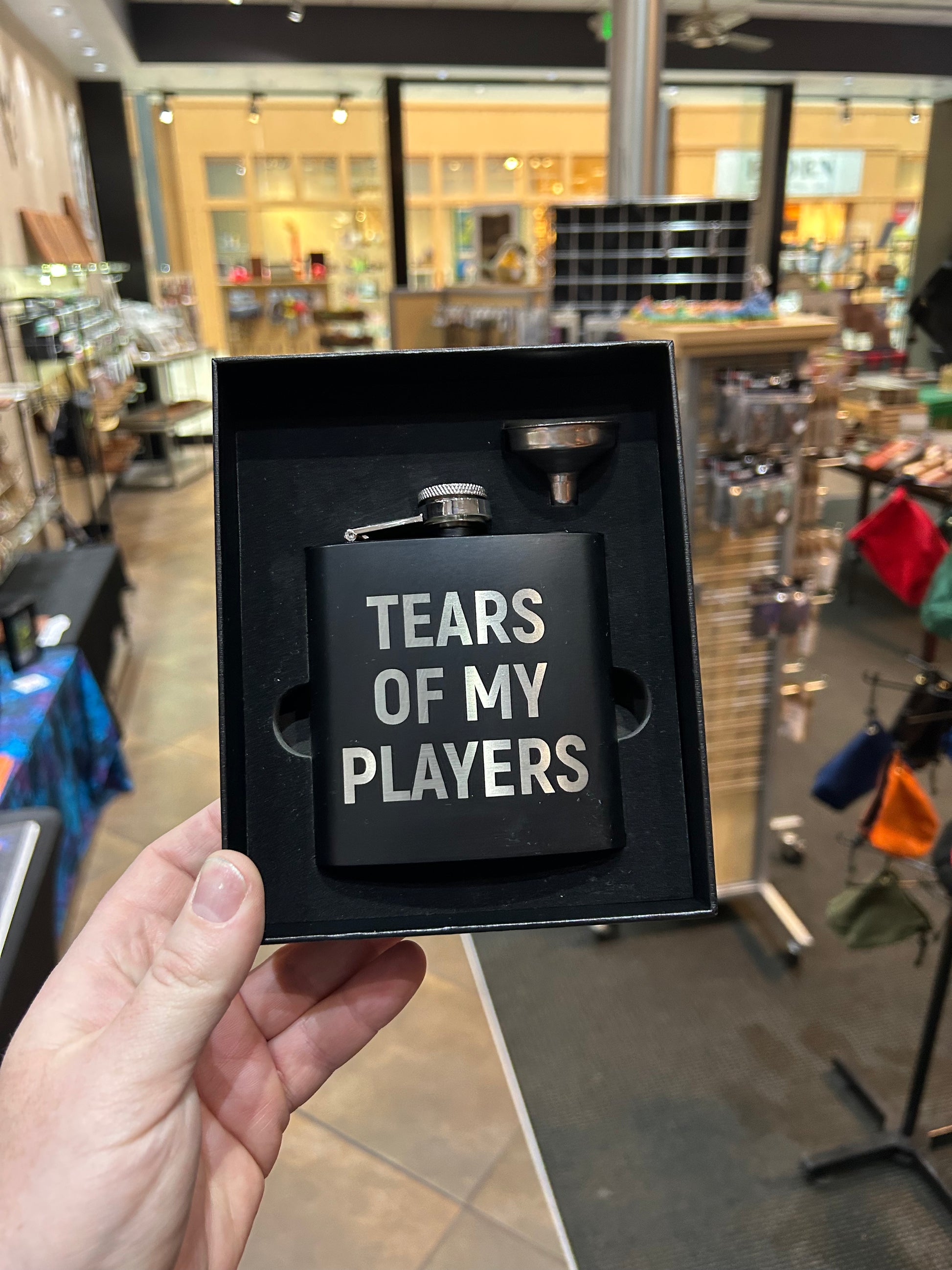 Tears Of My Players Stainless Steel Flask Flasks Level 1 Gamers