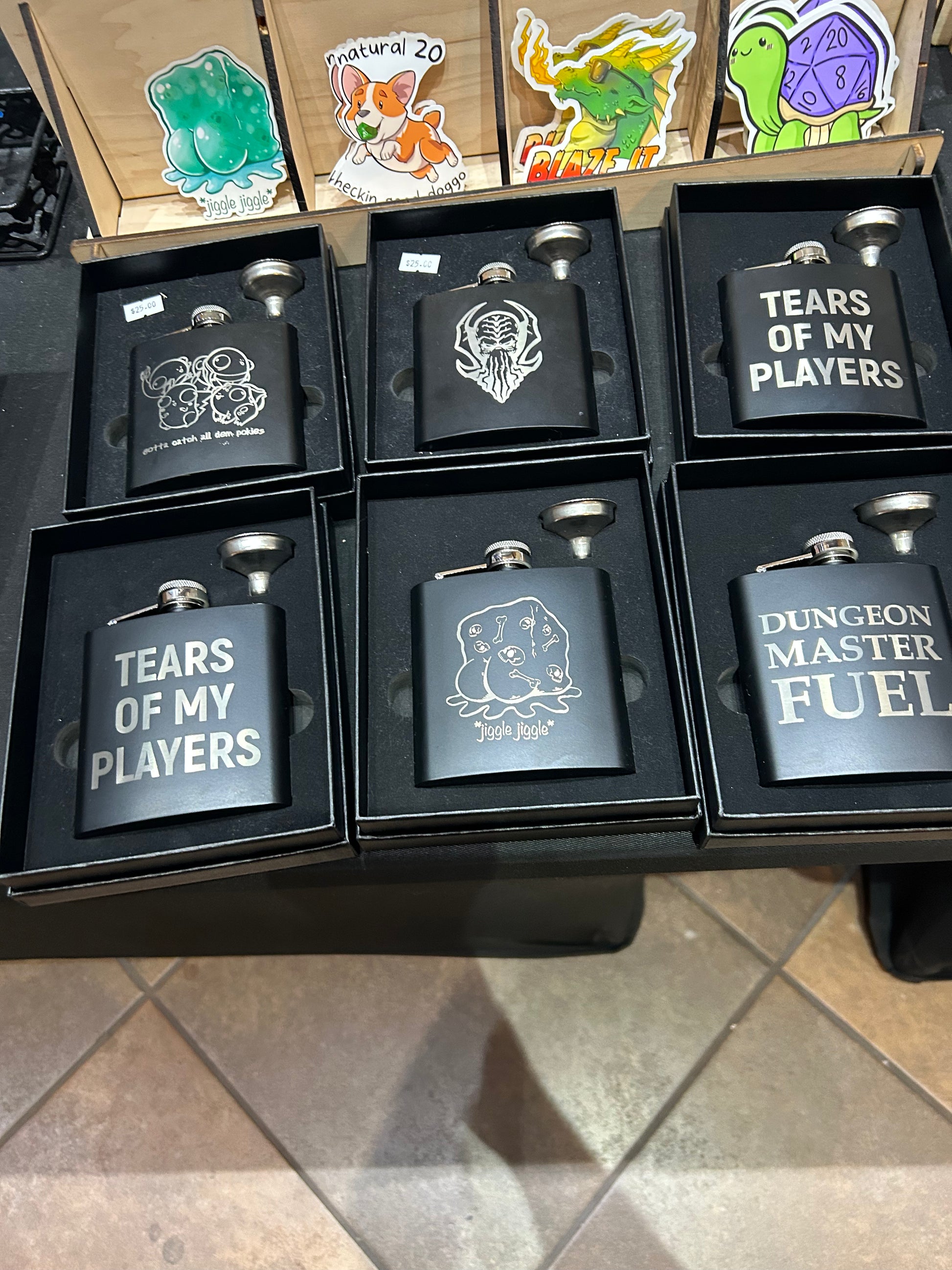 Tears Of My Players Stainless Steel Flask Flasks Level 1 Gamers