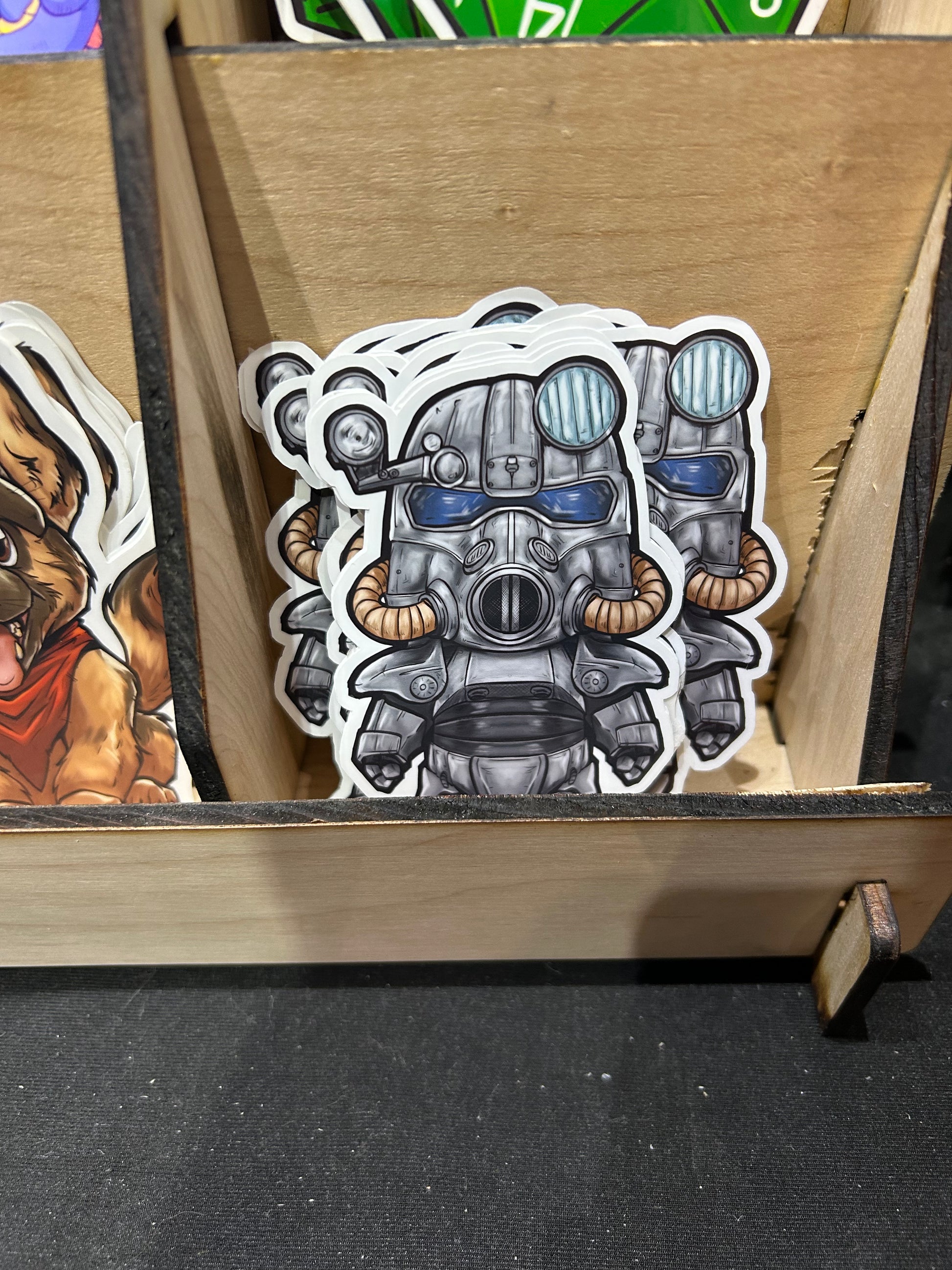 T-60 Power Armor Sticker  Level 1 Gamers