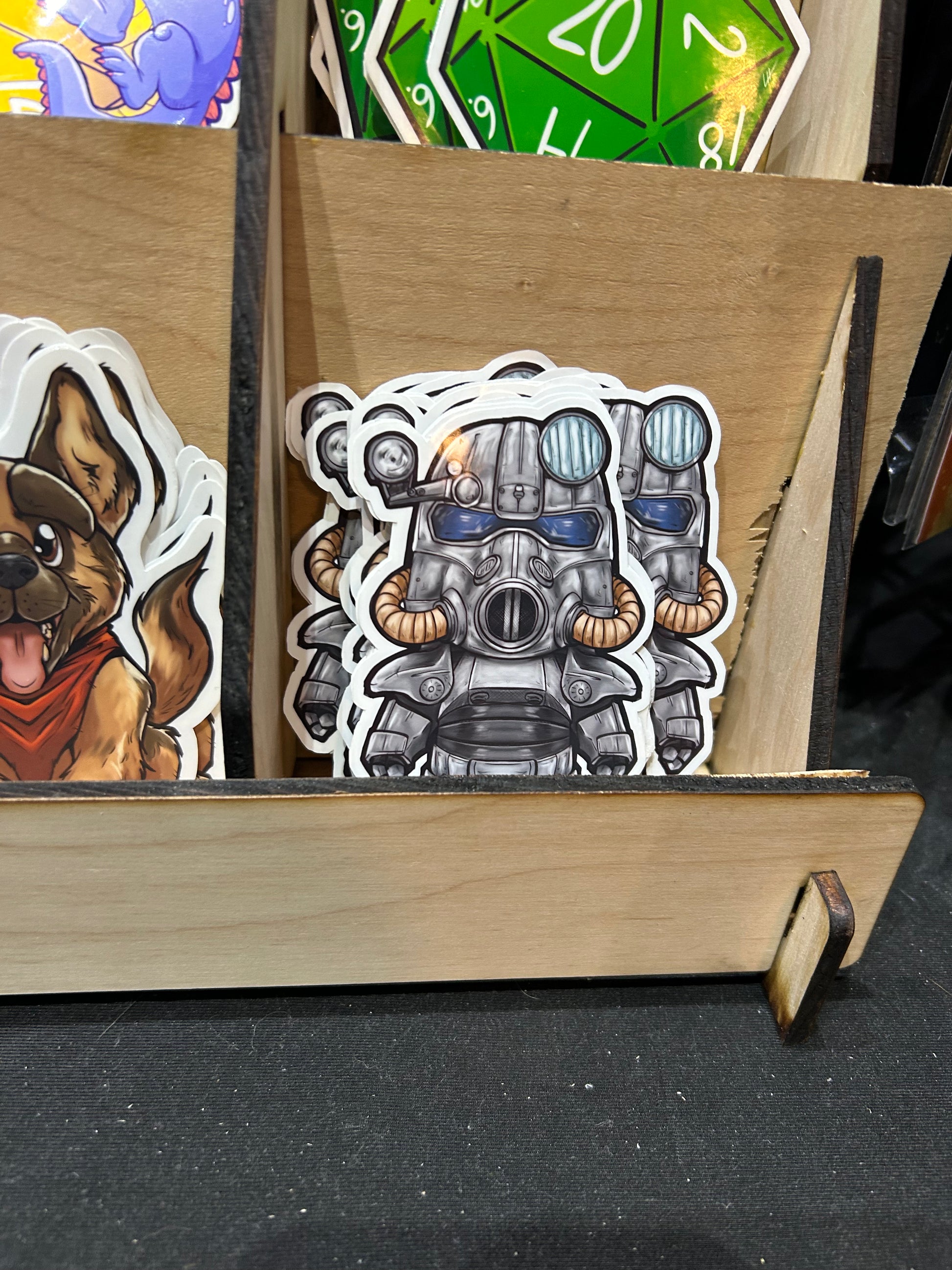 T-60 Power Armor Sticker  Level 1 Gamers