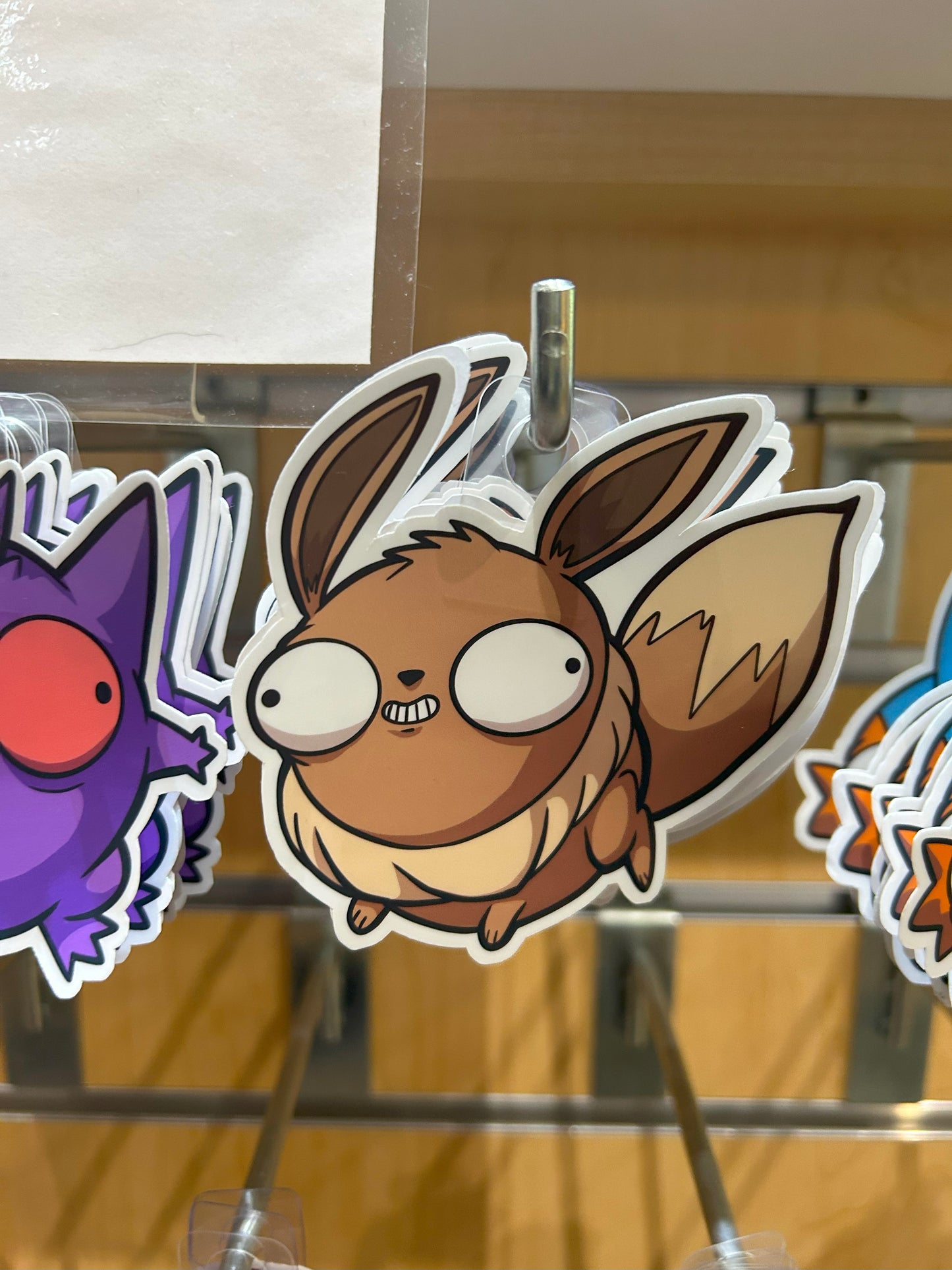 Derpy Eevee Sticker - Adorable Decal For Collectors Level 1 Gamers