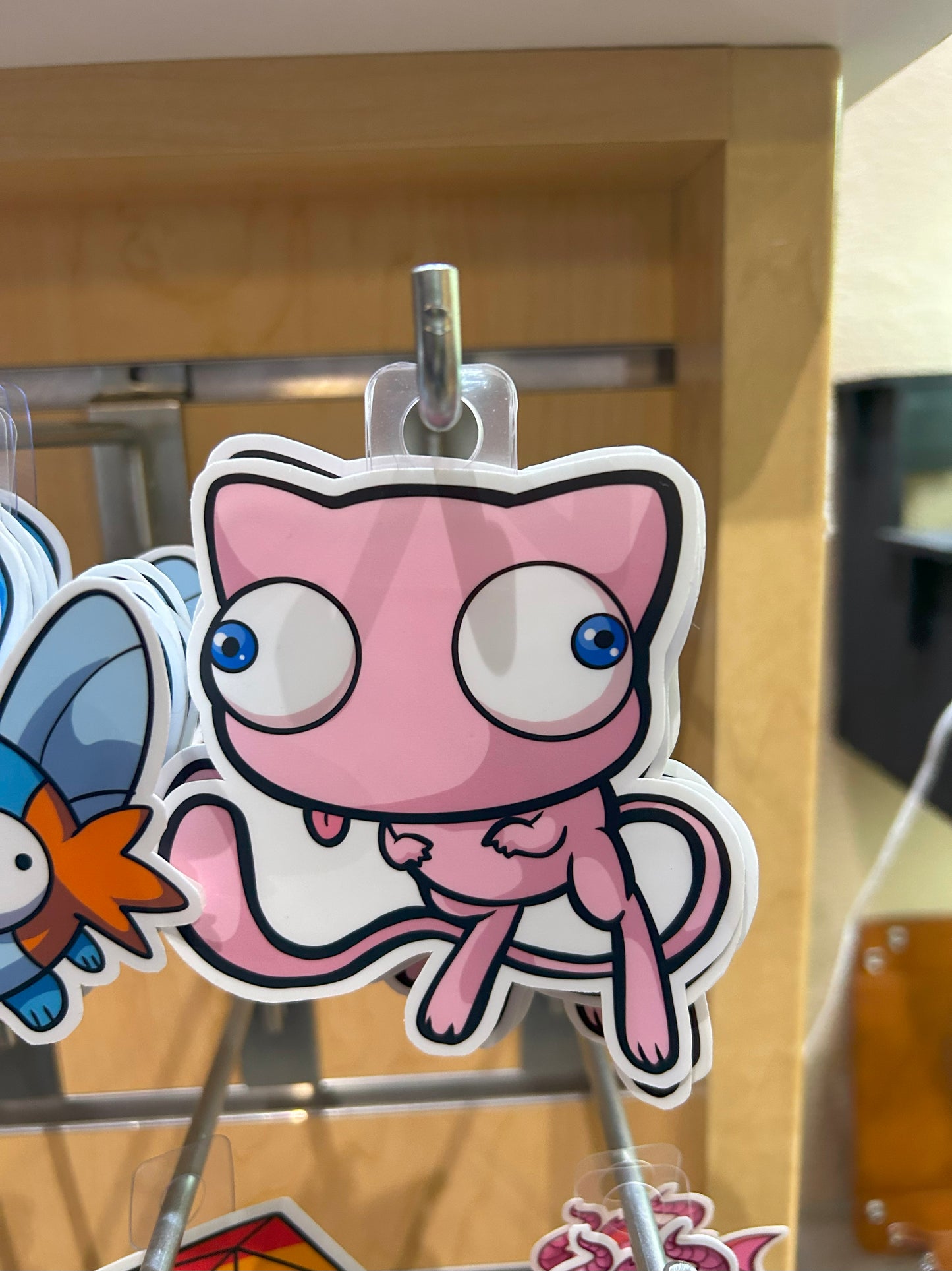 Derpy Mew Sticker - Adorable Decal For Collectors Level 1 Gamers