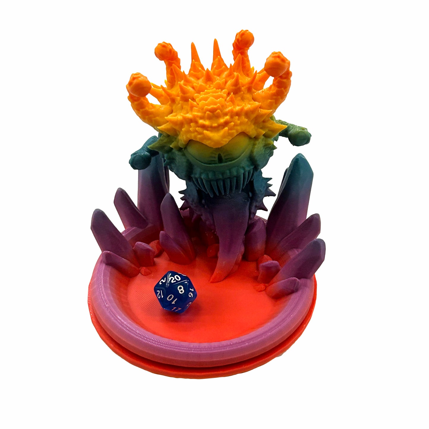 3D Printed Eye Monster Dice Tower dice tower Level 1 Gamers