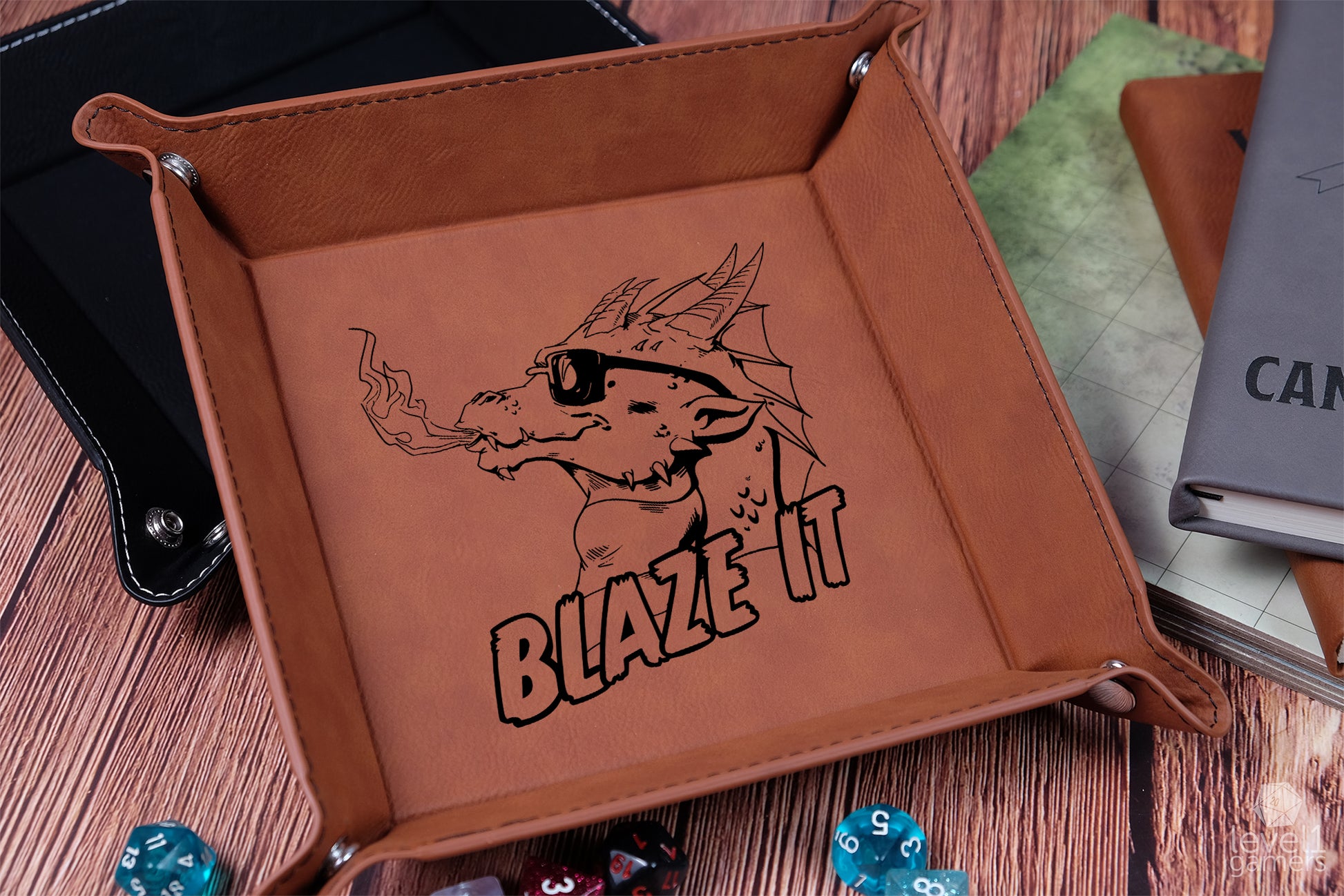 Blaze It Dice Tray Dice Trays Level 1 Gamers