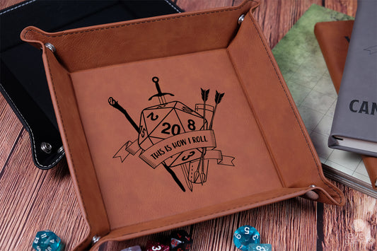 This Is How I Roll Dice Tray Dice Trays Level 1 Gamers