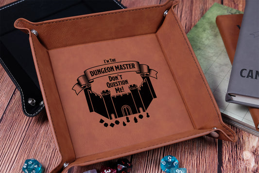 I'm The Dungeon Master Dice Tray Dice Trays Level 1 Gamers