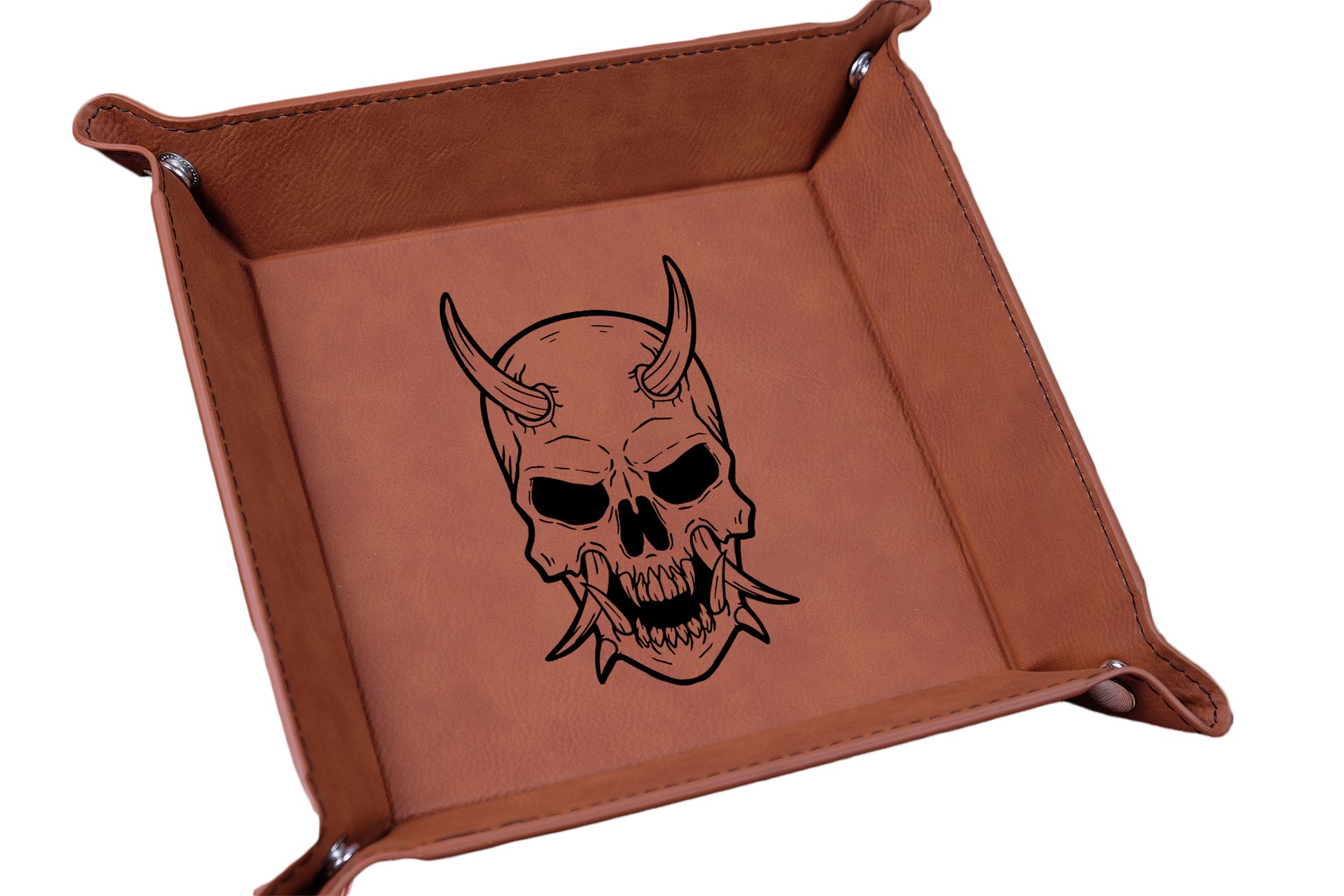 Oni Skull Dice Tray Dice Trays Level 1 Gamers