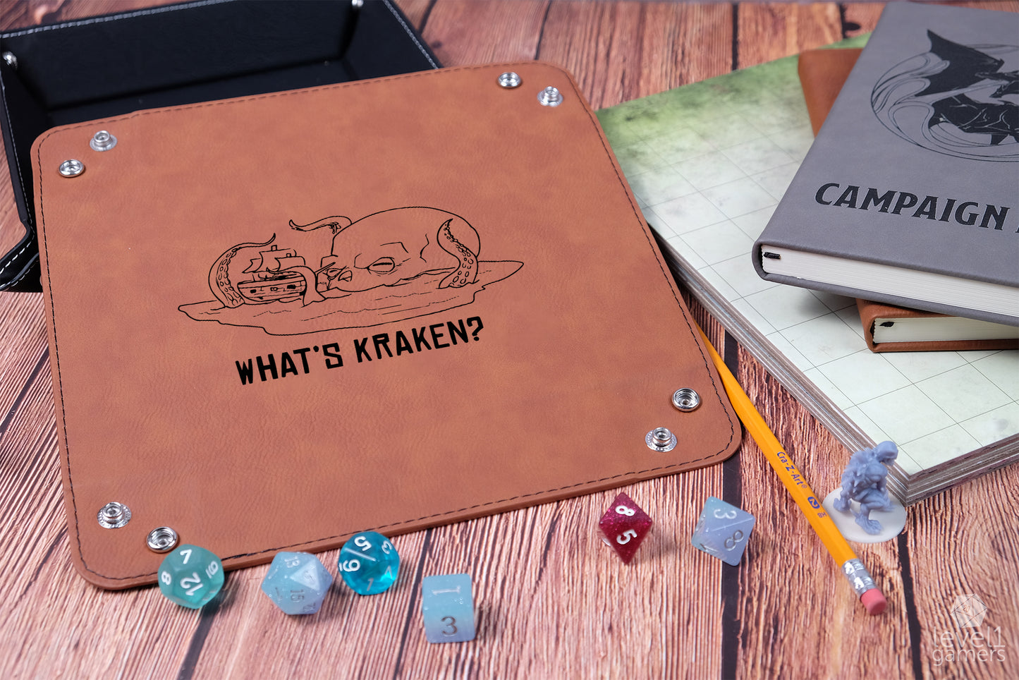 What's Kraken Dice Tray Dice Trays Level 1 Gamers