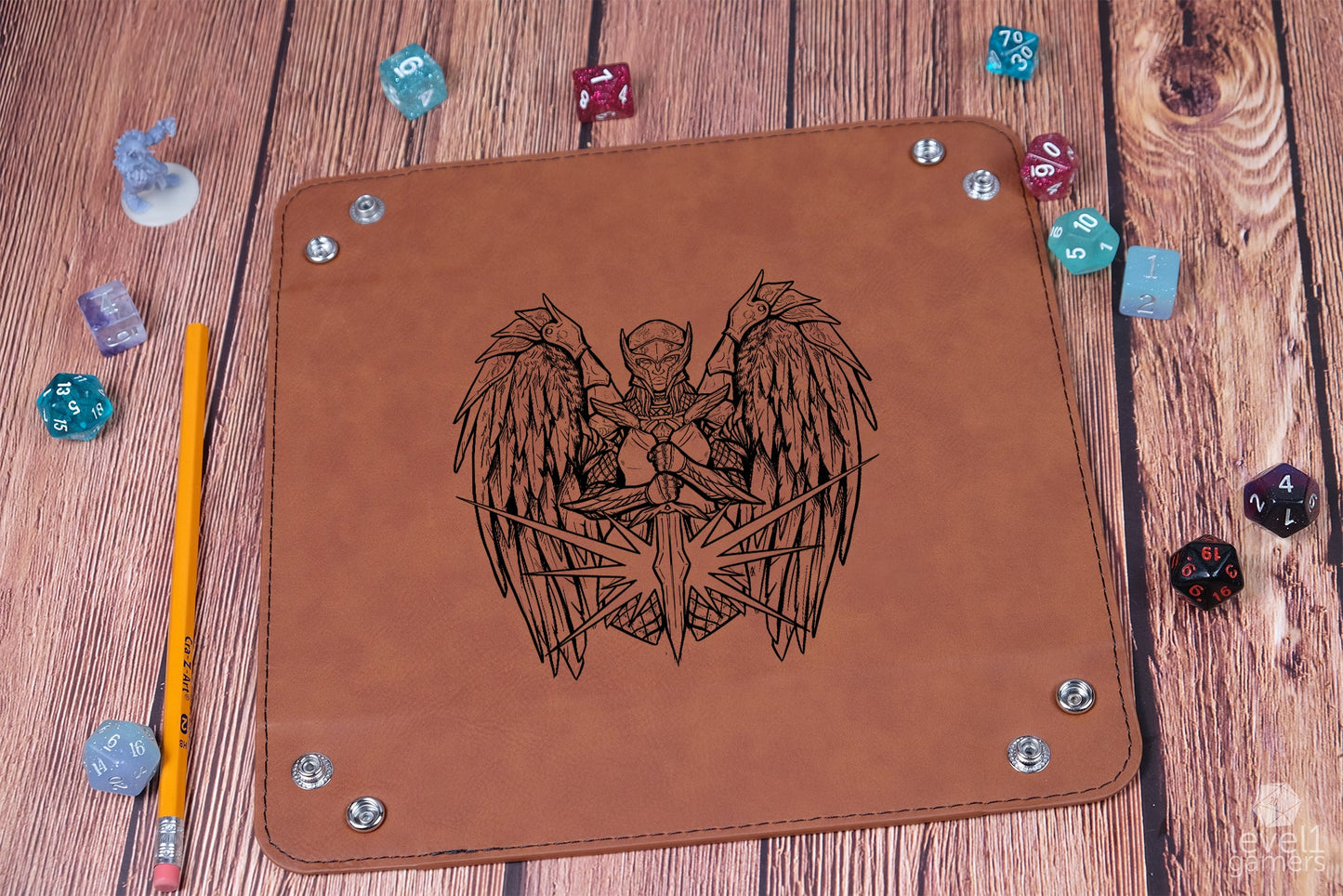 Angel Of Justice Dice Tray Dice Trays Level 1 Gamers