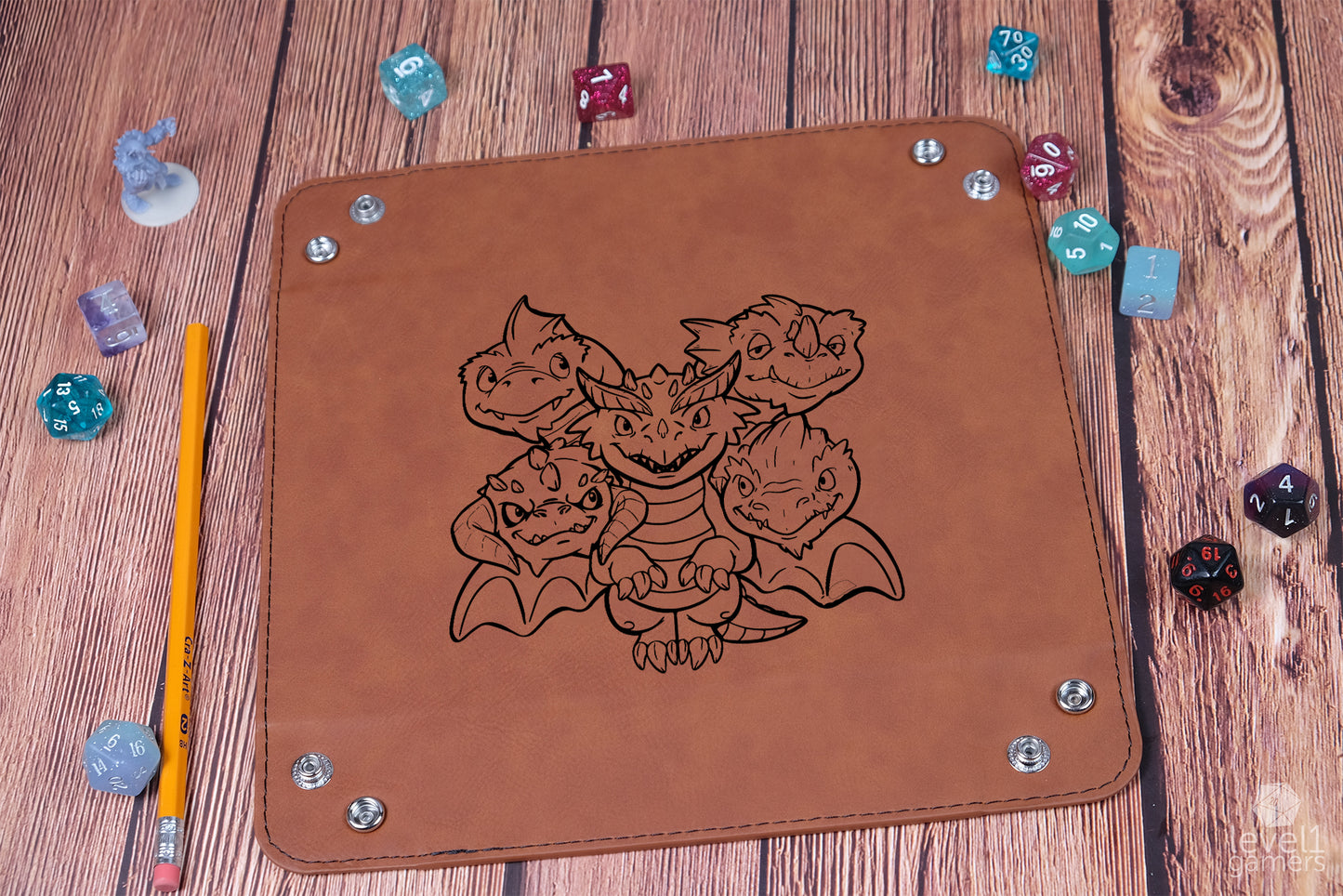 Lil T (Tiamat) Dice Tray Dice Trays Level 1 Gamers