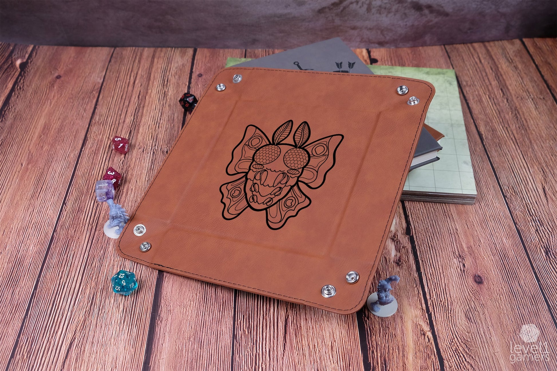 Mothman Dice Tray Dice Trays Level 1 Gamers   