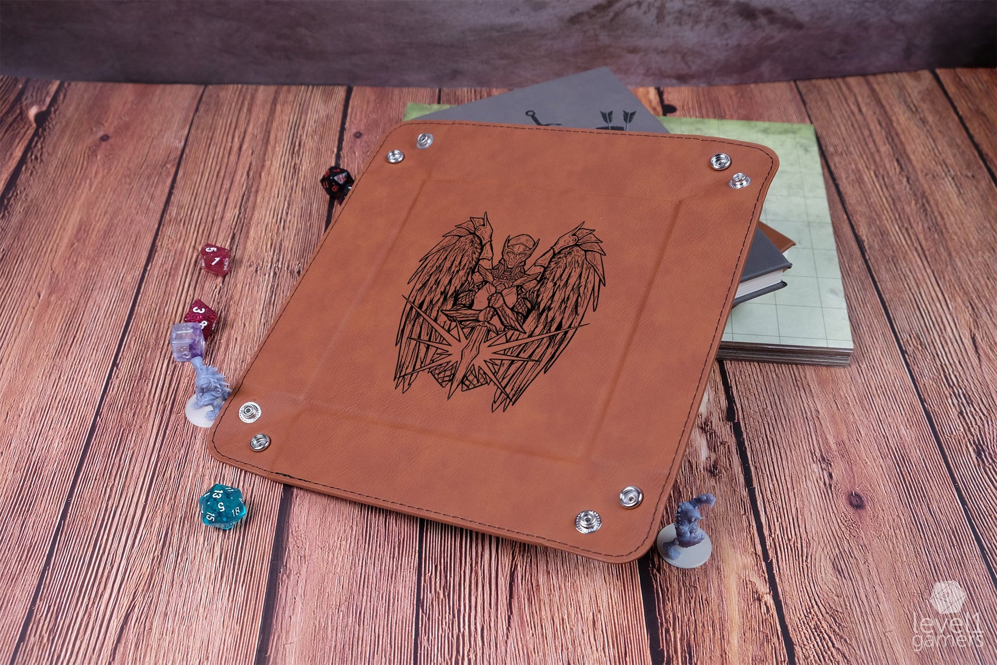 Angel Of Justice Dice Tray Dice Trays Level 1 Gamers