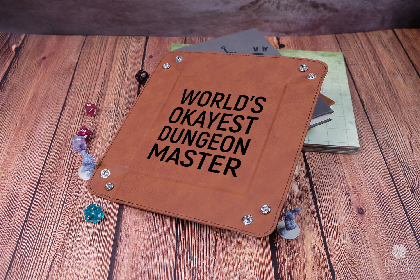 World's Okayest Dice Tray Dice Trays Level 1 Gamers
