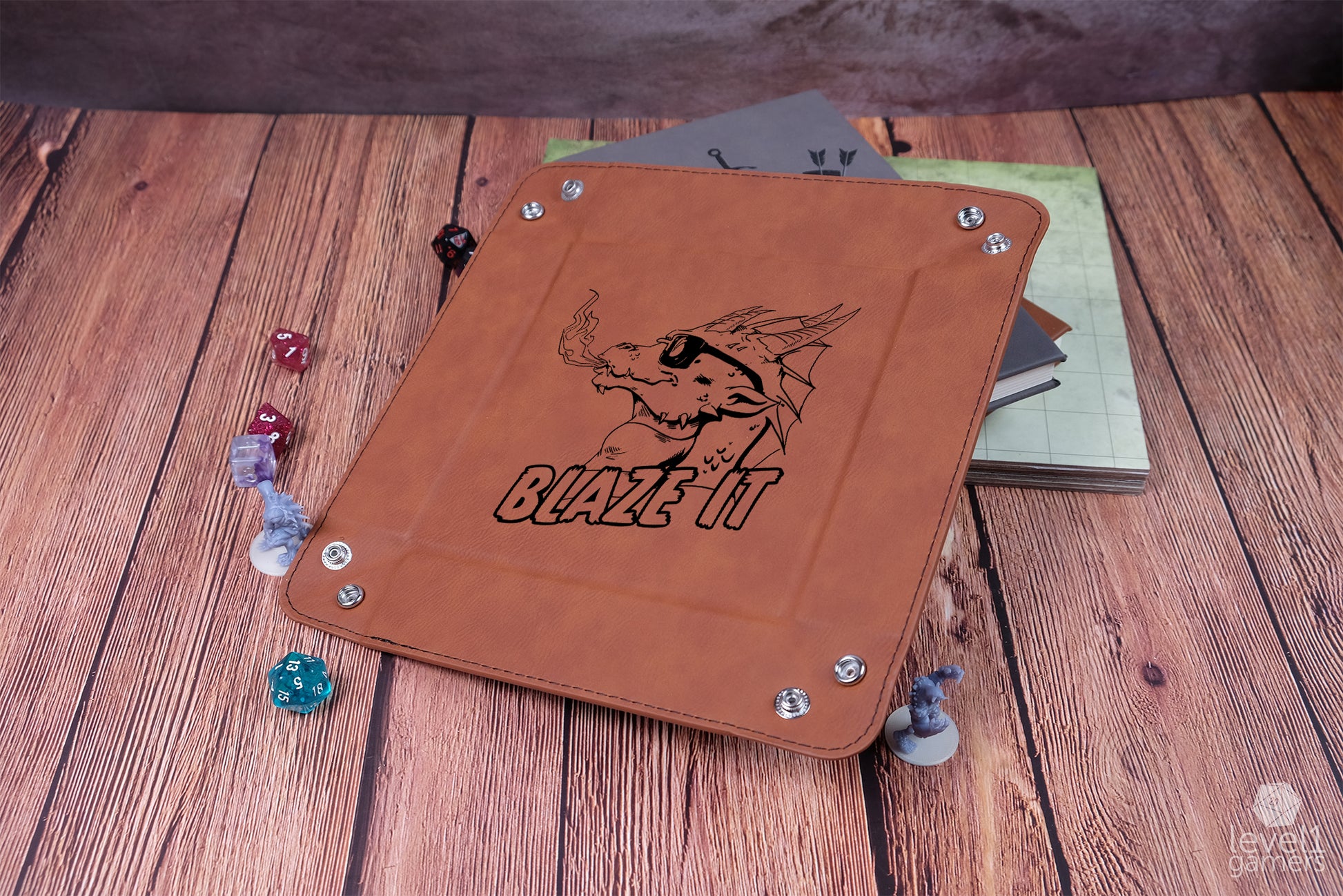 Blaze It Dice Tray Dice Trays Level 1 Gamers