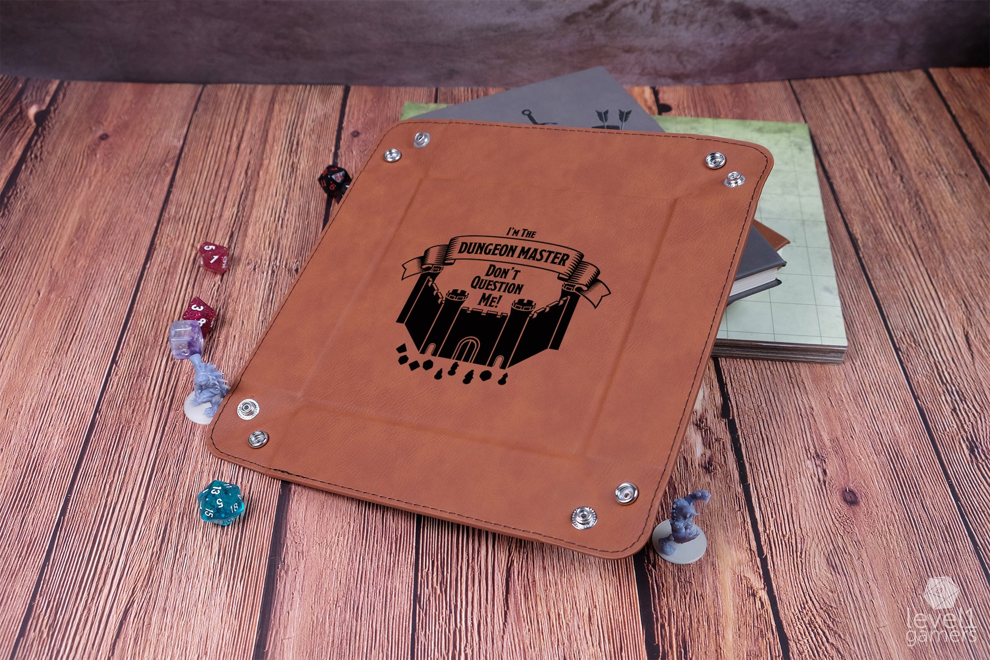 I'm The Dungeon Master Dice Tray Dice Trays Level 1 Gamers