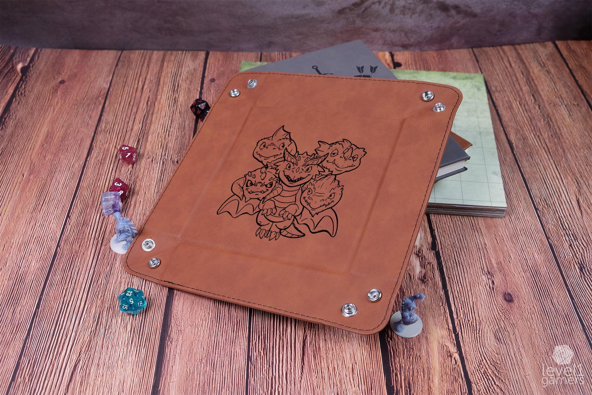 Lil T (Tiamat) Dice Tray Dice Trays Level 1 Gamers