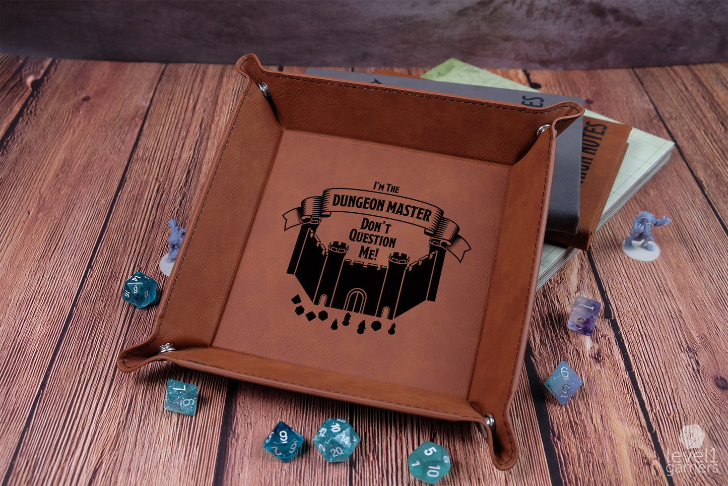 I'm The Dungeon Master Dice Tray Dice Trays Level 1 Gamers
