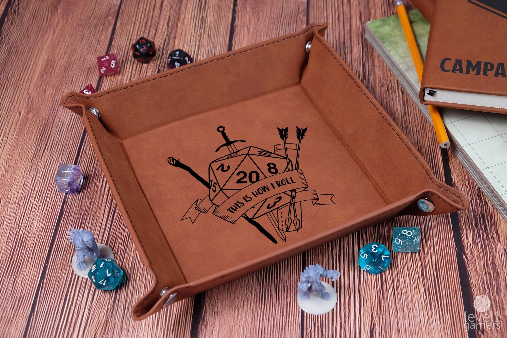 This Is How I Roll Dice Tray Dice Trays Level 1 Gamers