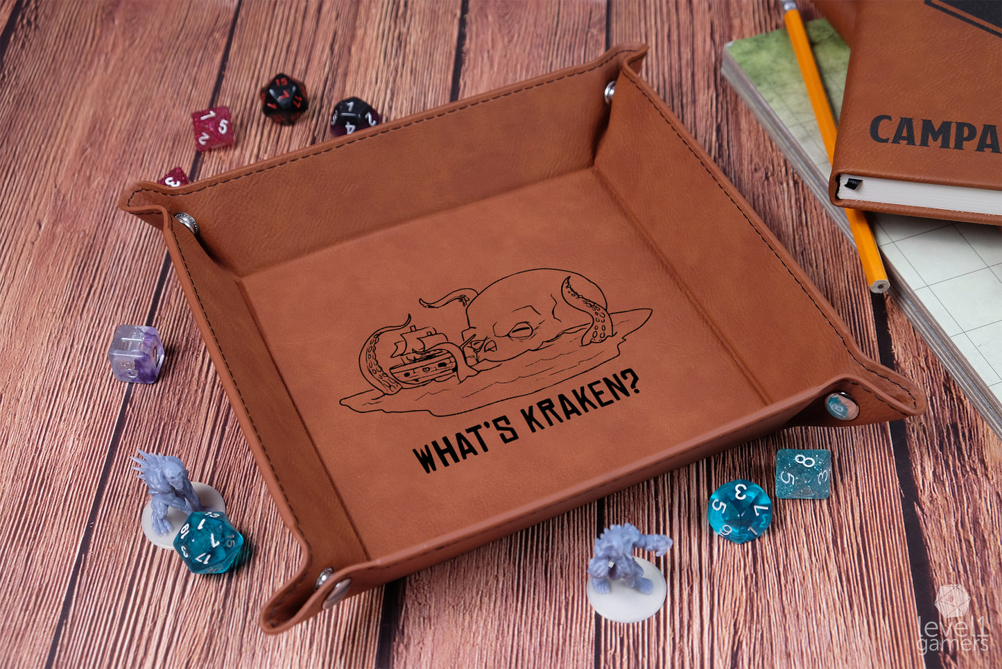 What's Kraken Dice Tray Dice Trays Level 1 Gamers