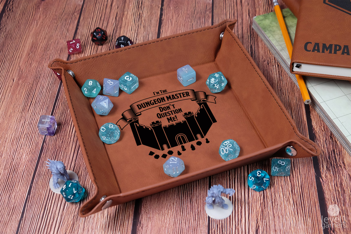 I'm The Dungeon Master Dice Tray Dice Trays Level 1 Gamers