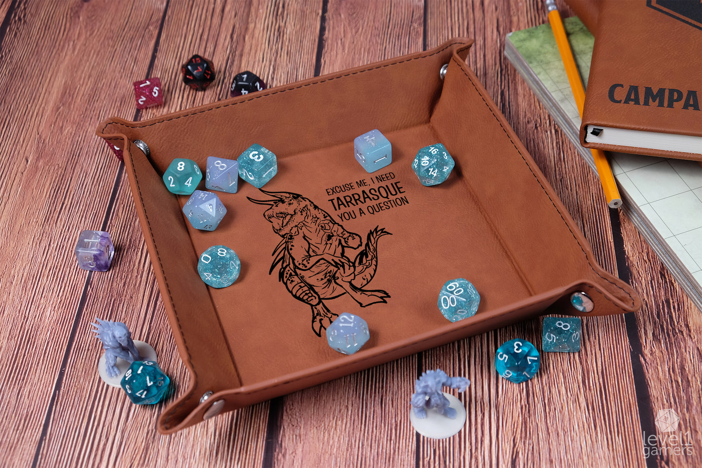 Tarrasque Dice Tray Dice Trays Level 1 Gamers