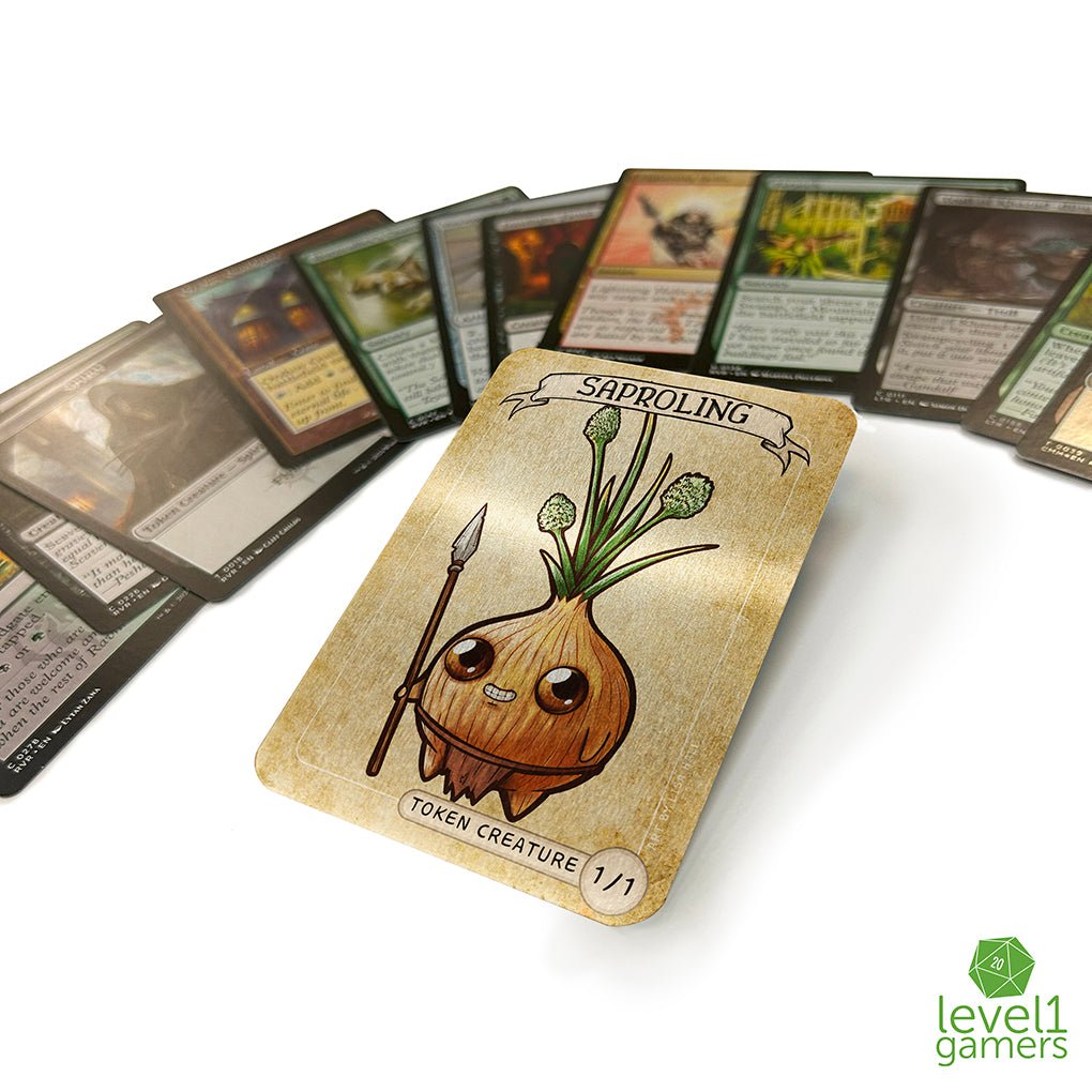 Saproling - Metal Token Magic Card Level 1 Gamers