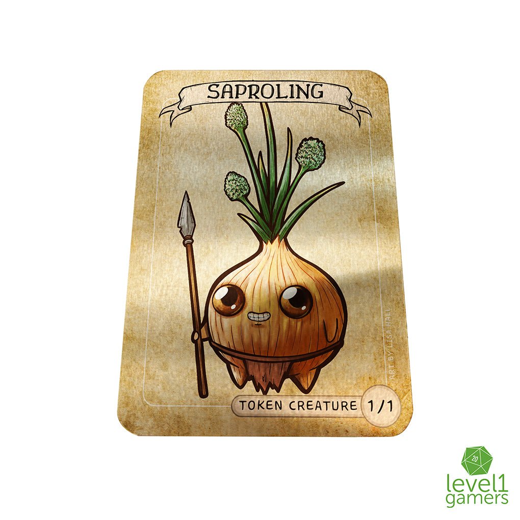 Saproling - Metal Token Magic Card Level 1 Gamers