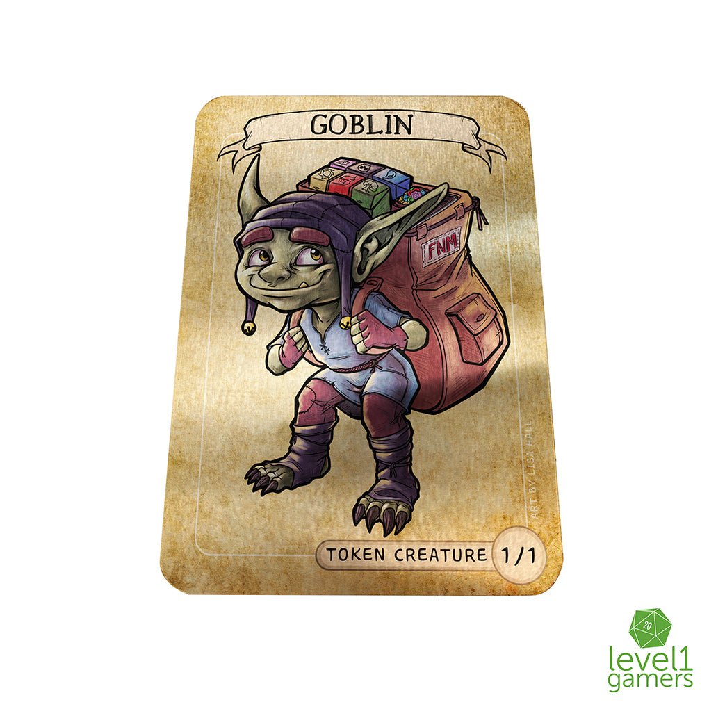 Goblin - Metal Token Magic Card Level 1 Gamers
