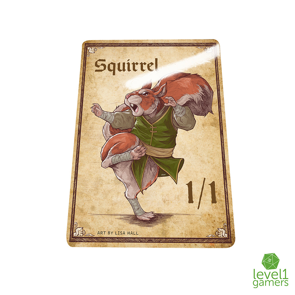 Squirrel Token Magic Card Pack (5 Cards) - Preorder Level 1 Gamers