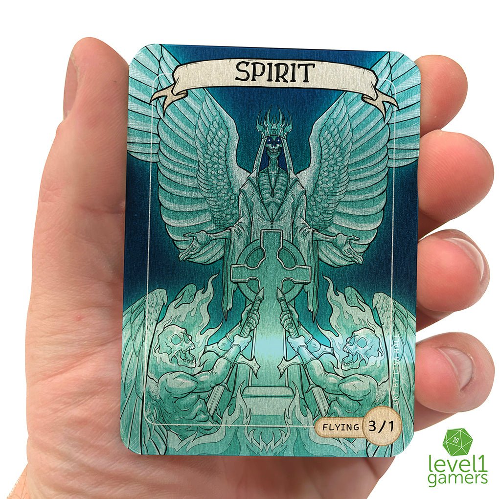 Spirit - Metal Token Magic Card Level 1 Gamers Spirit - Metal Token Magic Card Level 1 Gamers