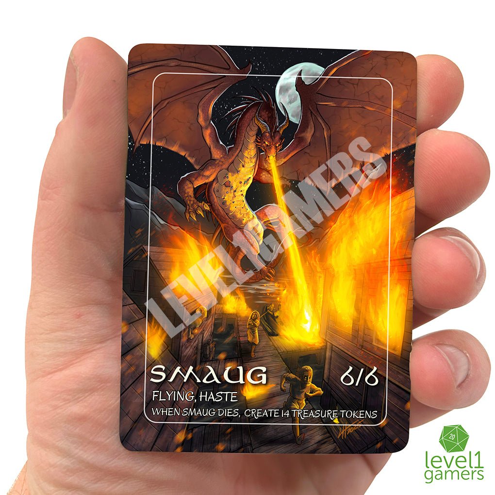 Smaug Token Magic Card Pack (5 Cards) Level 1 Gamers