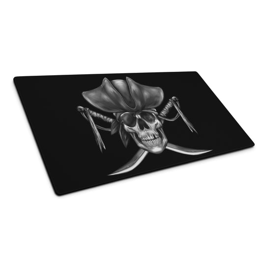 Pirate Jolly Roger Play Mat, Desk Mat  Level 1 Gamers Default Title