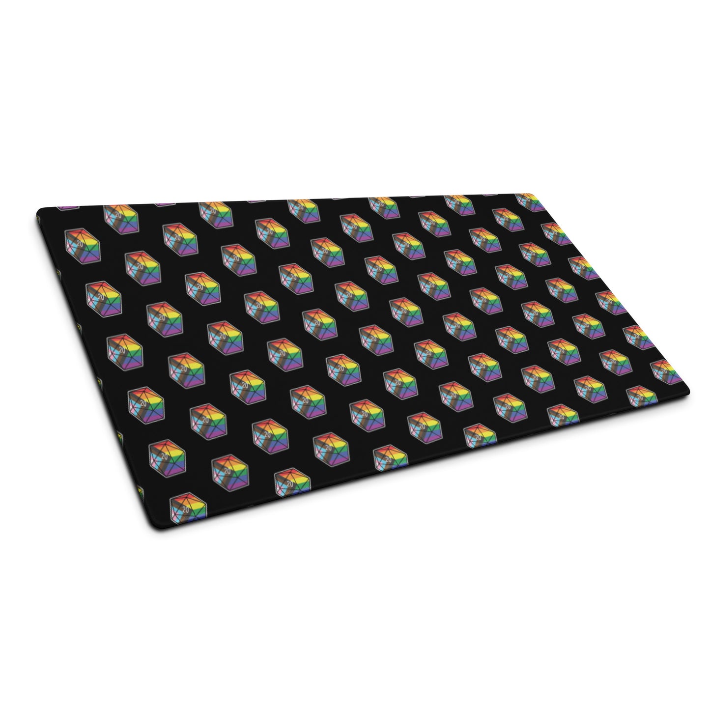 Pride D20 Play Mat Level 1 Gamers Default Title