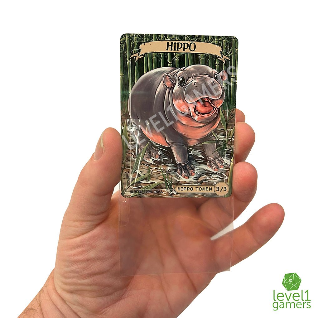 Pygmy Hippo - Token Magic Card Pack (5 Cards) Level 1 Gamers