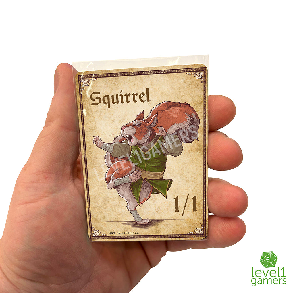 Squirrel Token Magic Card Pack (5 Cards) - Preorder Level 1 Gamers
