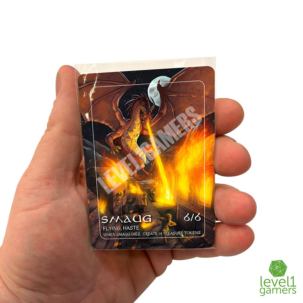 Smaug Token Magic Card Pack (5 Cards) Level 1 Gamers