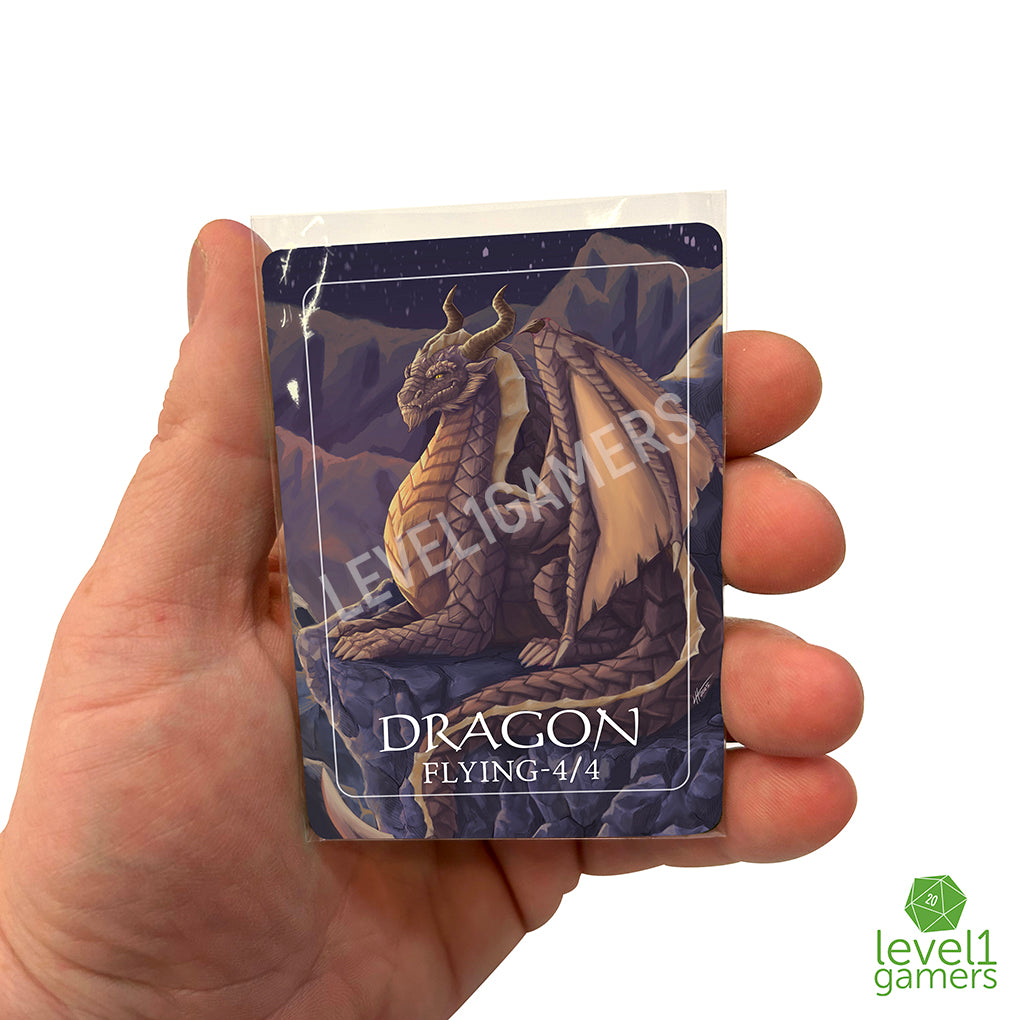 Dragon Token Magic Card Pack (5 Cards) - Preorder Level 1 Gamers