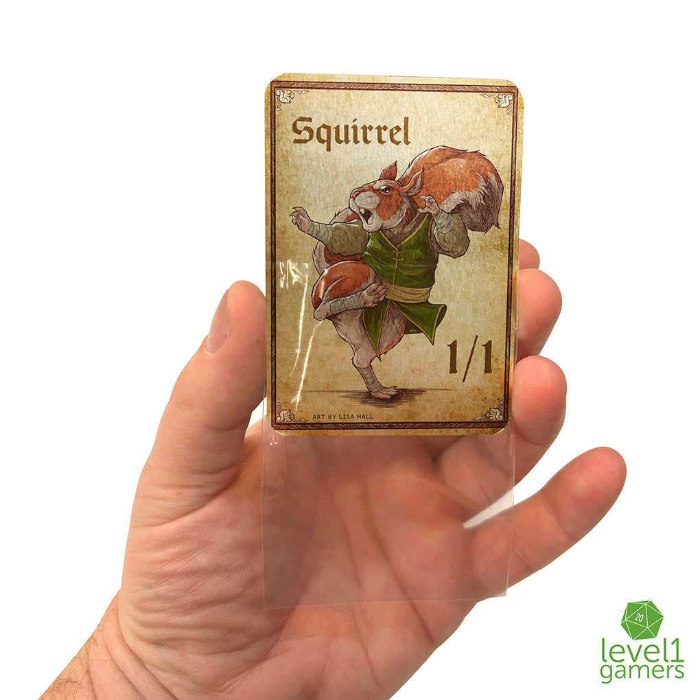 Squirrel - Metal Token Magic Card Level 1 Gamers
