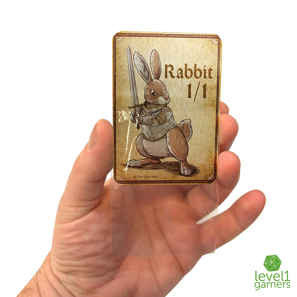 Rabbit - Metal Token Magic Card Level 1 Gamers