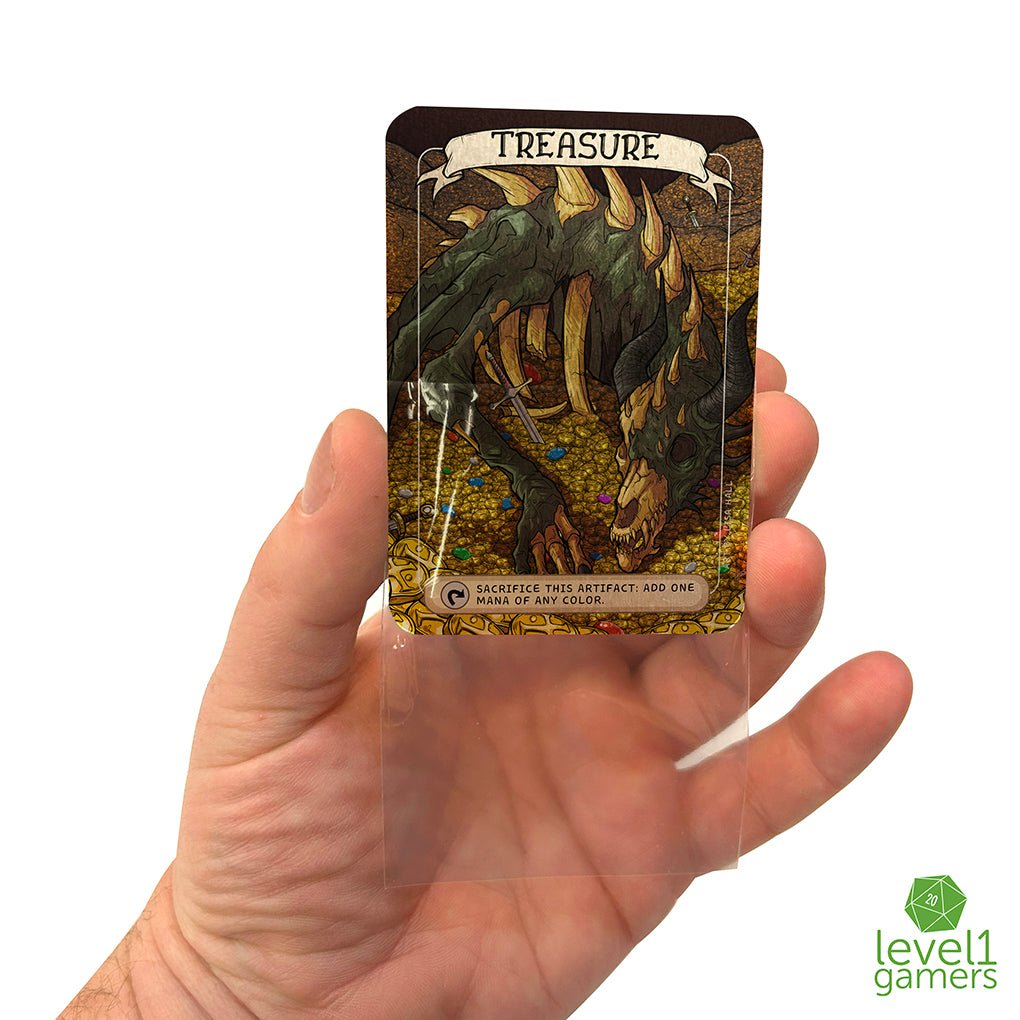 Dragon Treasure - Metal Token Magic Card Level 1 Gamers