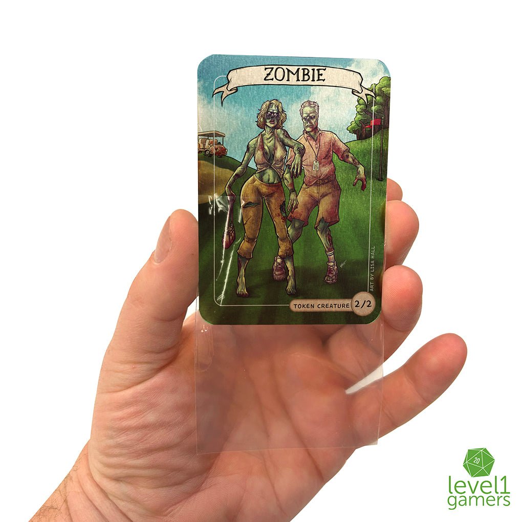 Zombie - Metal Token Magic Card Level 1 Gamers