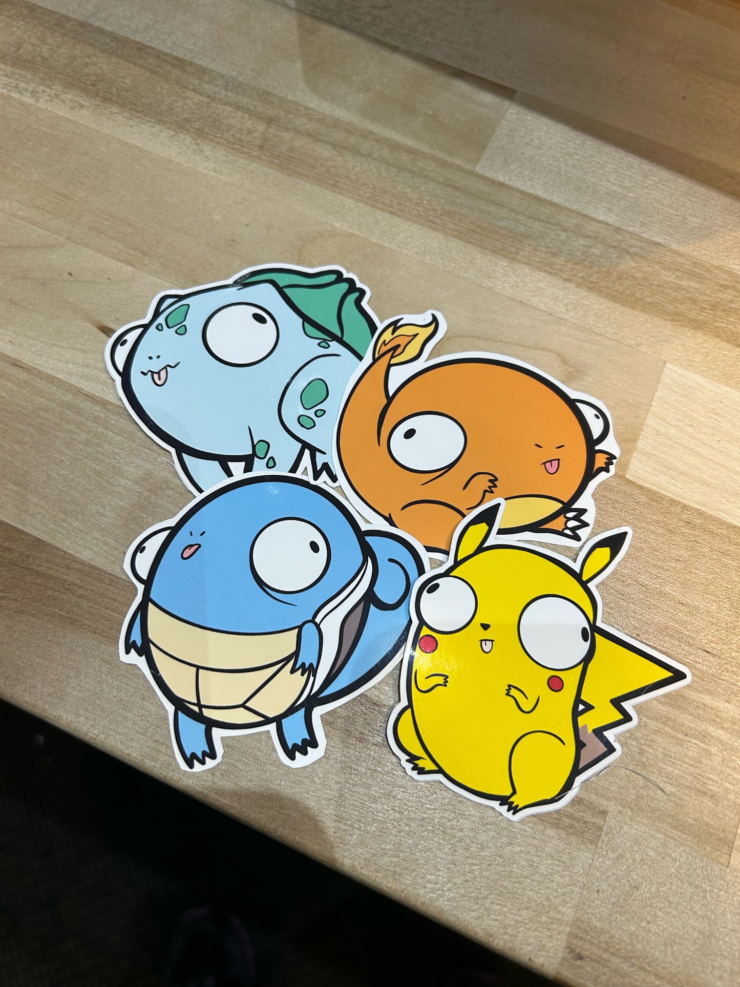 Pokederp sticker set Level 1 Gamers