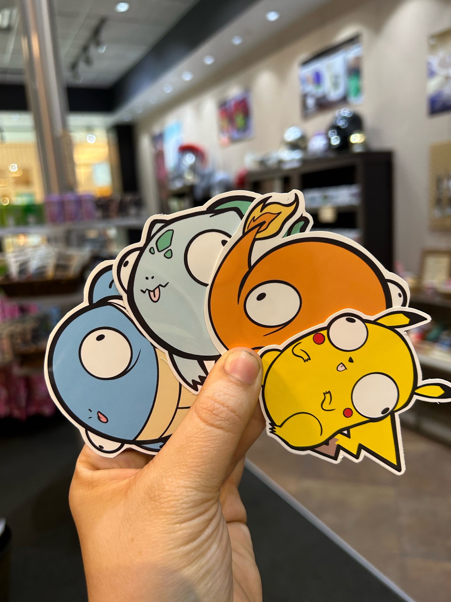 Pokederp sticker set Level 1 Gamers