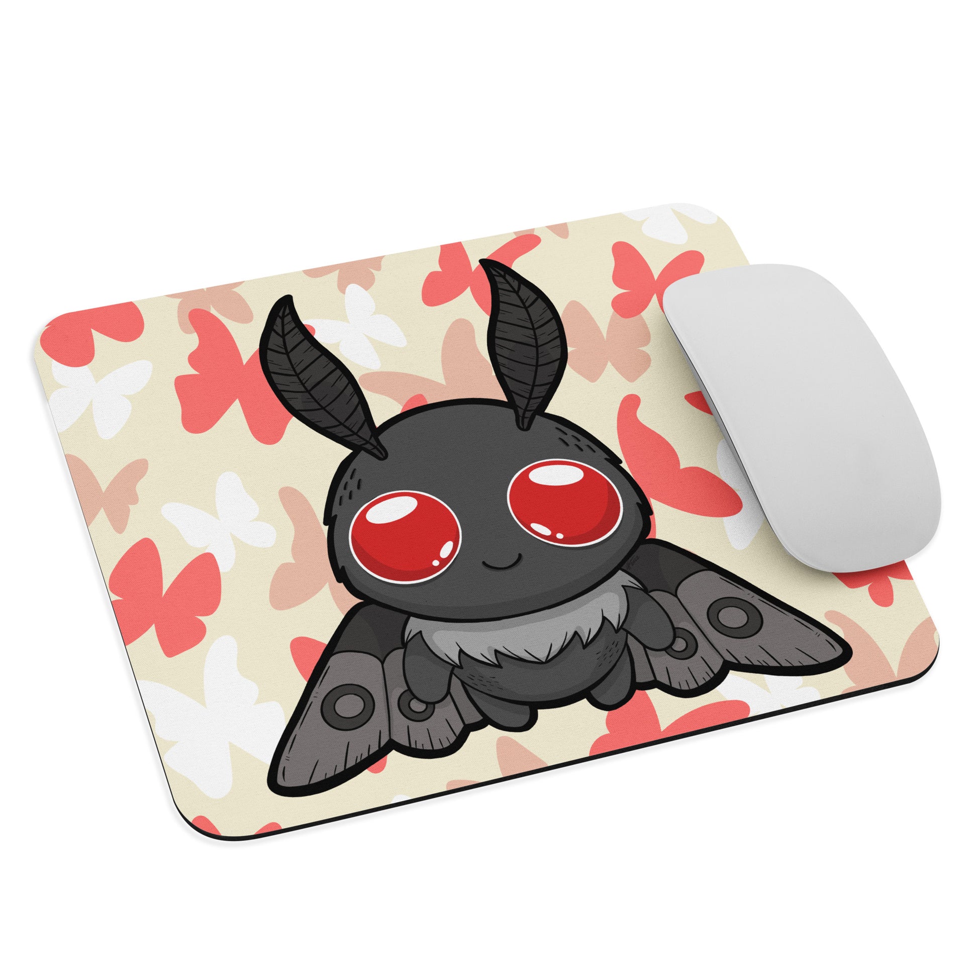 Mothman Chibi Mouse pad  Level 1 Gamers Default Title