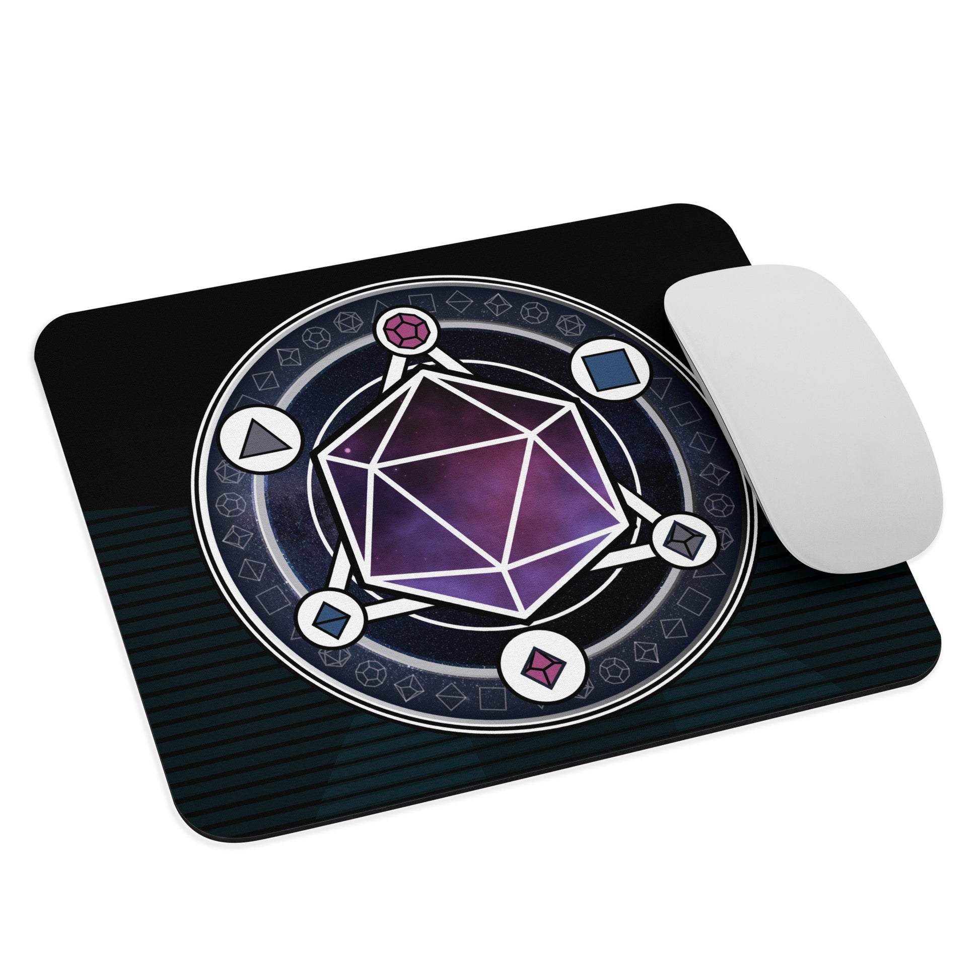 Magic Dice Circle Mouse pad  Level 1 Gamers Default Title