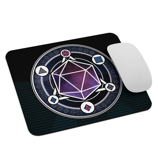 Magic Dice Circle Mouse pad  Level 1 Gamers Default Title
