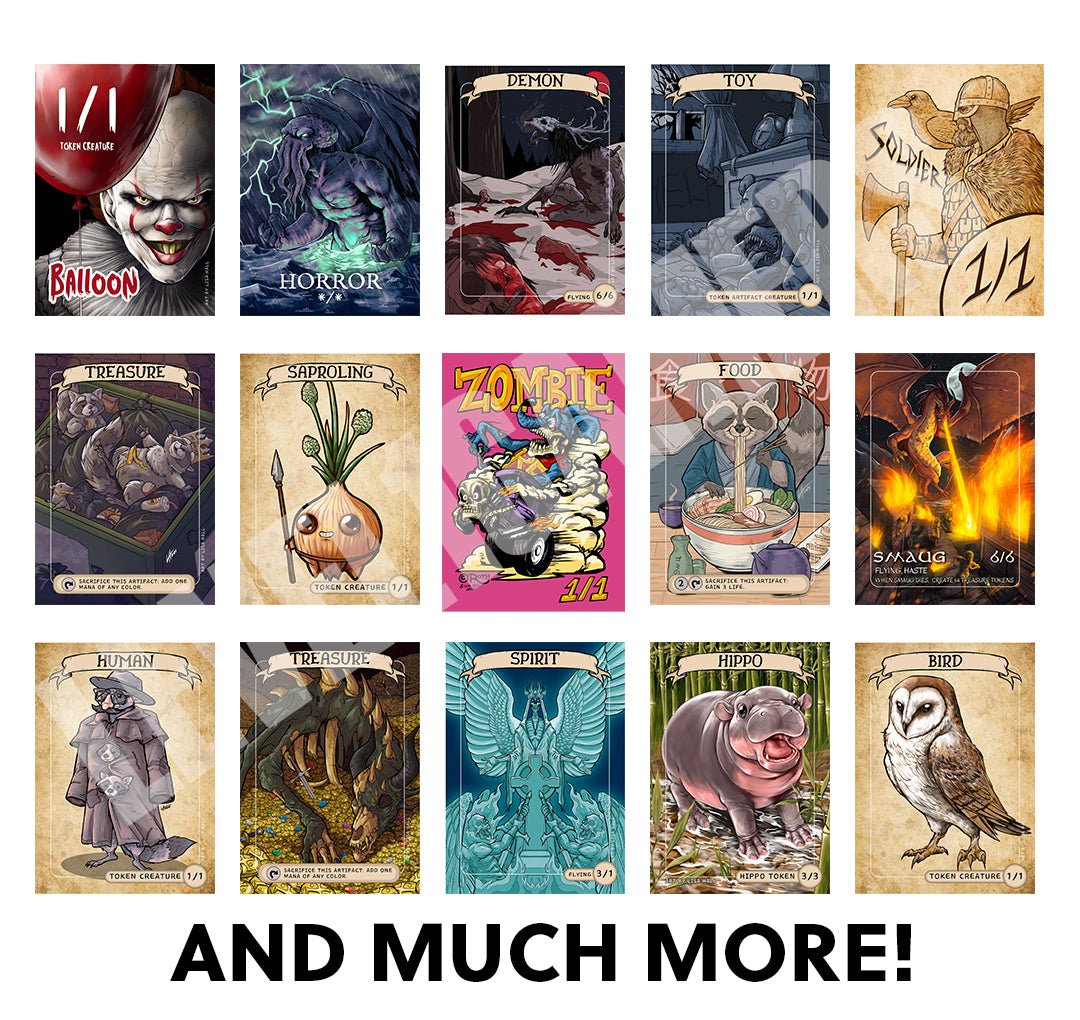 Mystery Magic Card Token Pack (5 Cards) Level 1 Gamers